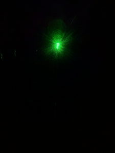 Laser dans phare arrière de voiture