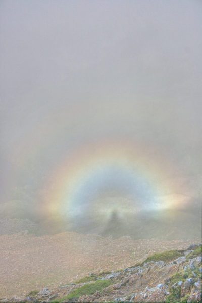 Brocken Spectra from the top of Crib Goch